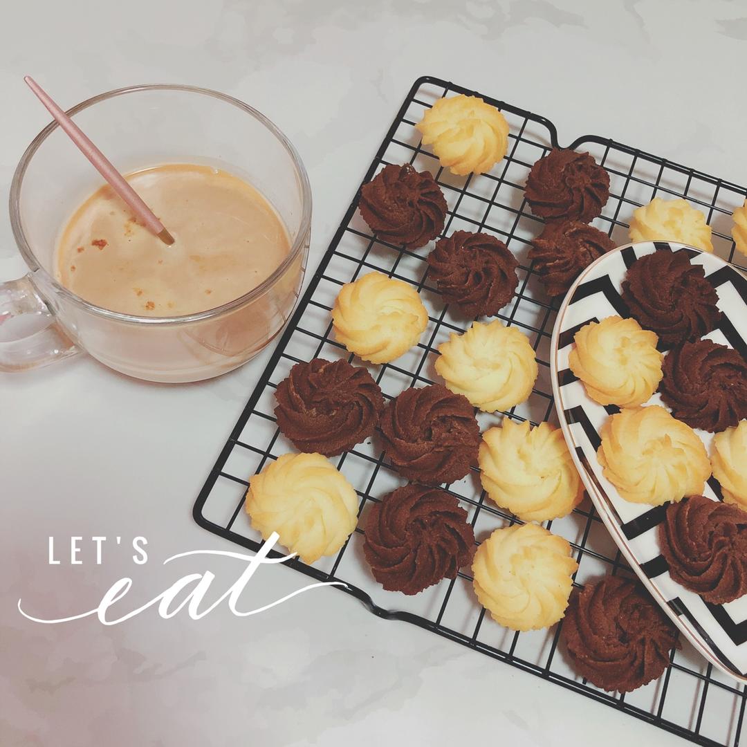 零失败花纹超级立体的黄油曲奇