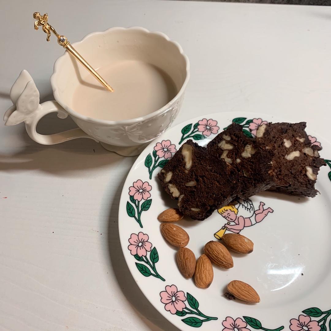 Almond Flour Brownies杏仁粉布朗尼（椰子油&无麸质&可可粉）