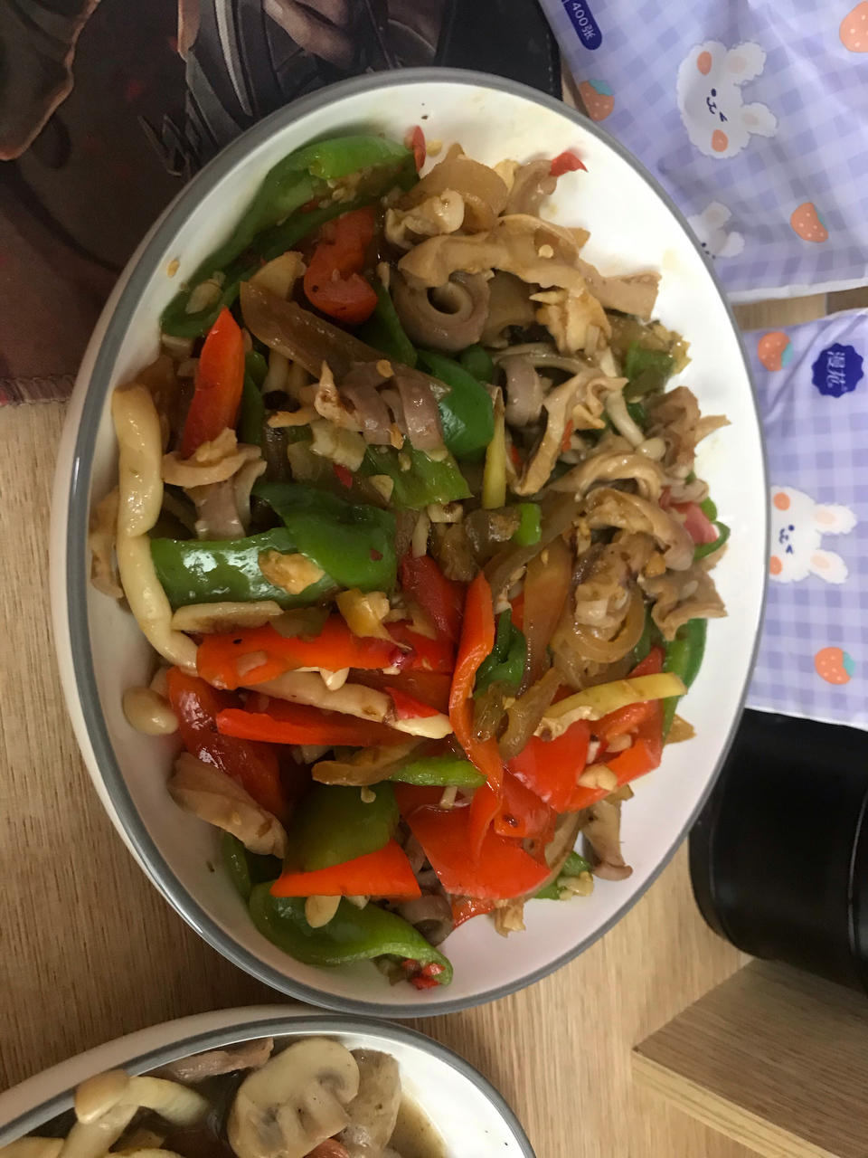 一菜二吃“米饭杀手”爆炒香辣猪肚&暖胃胡椒猪肚汤