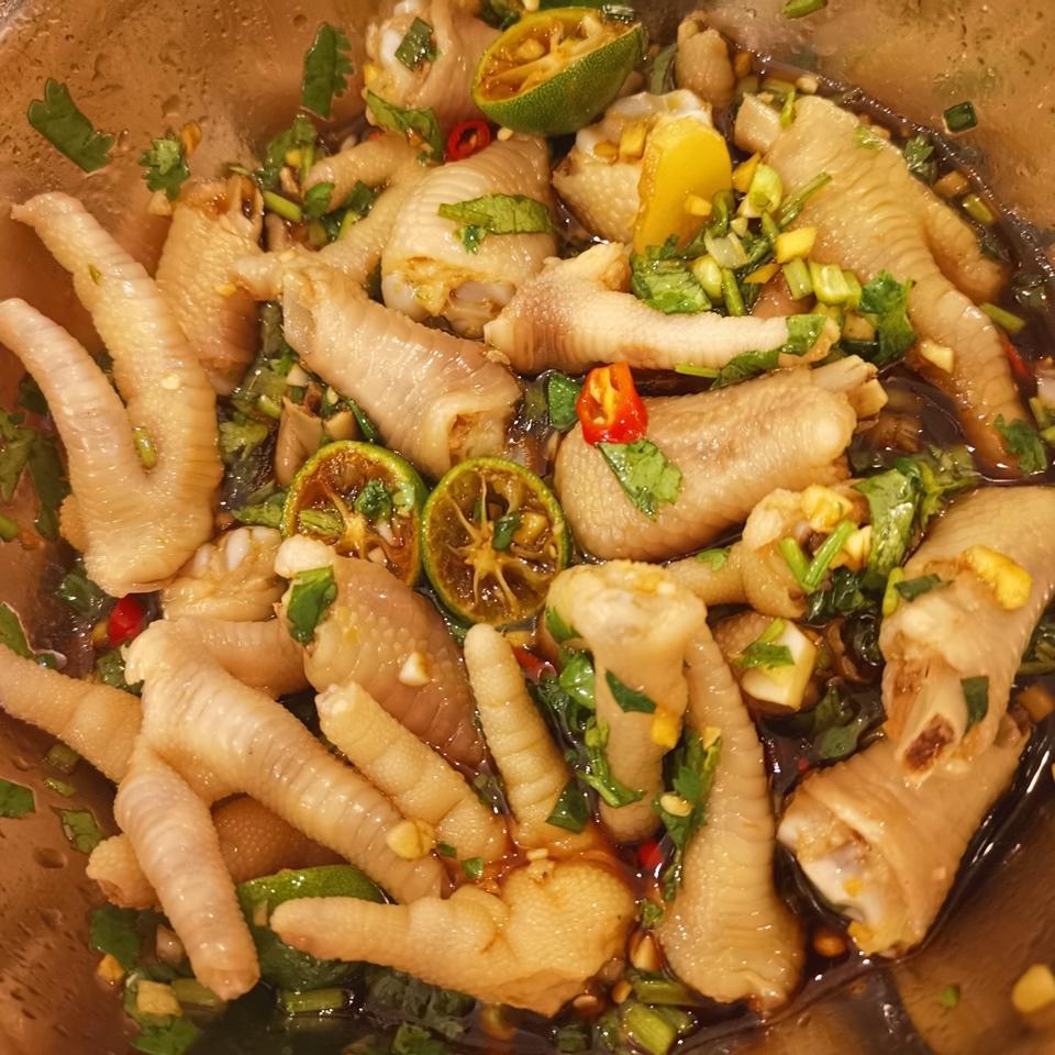 超好吃的🍋酸辣凤爪