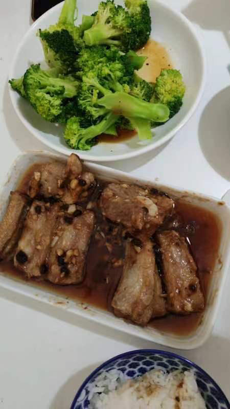 家常菜～豉汁蒸排骨