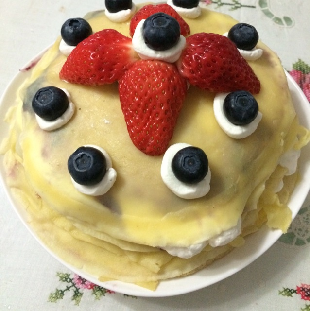 榴莲千层蛋糕（stratiform cake）