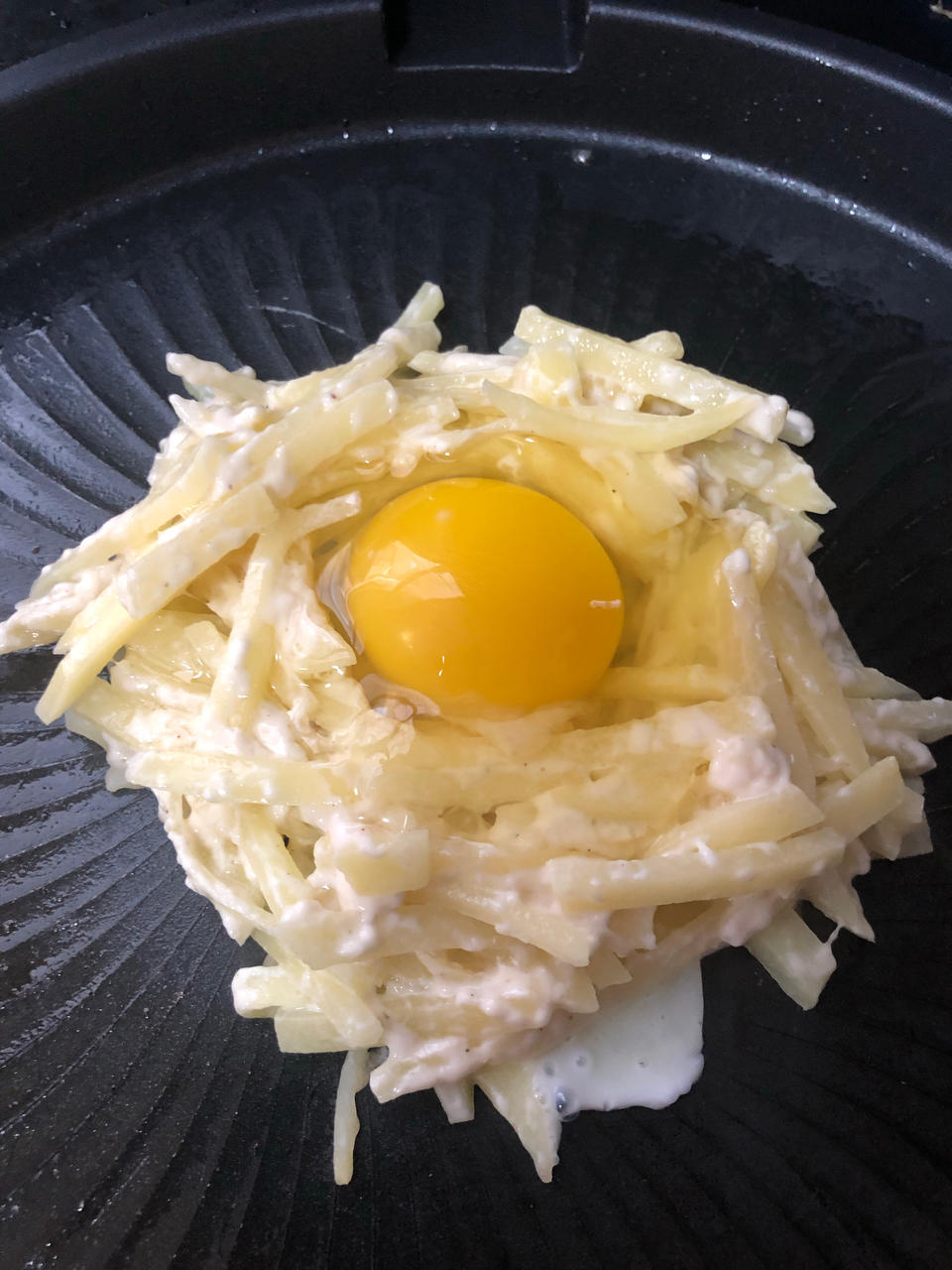 早餐饼(土豆丝饼、土豆丝鸡蛋饼)