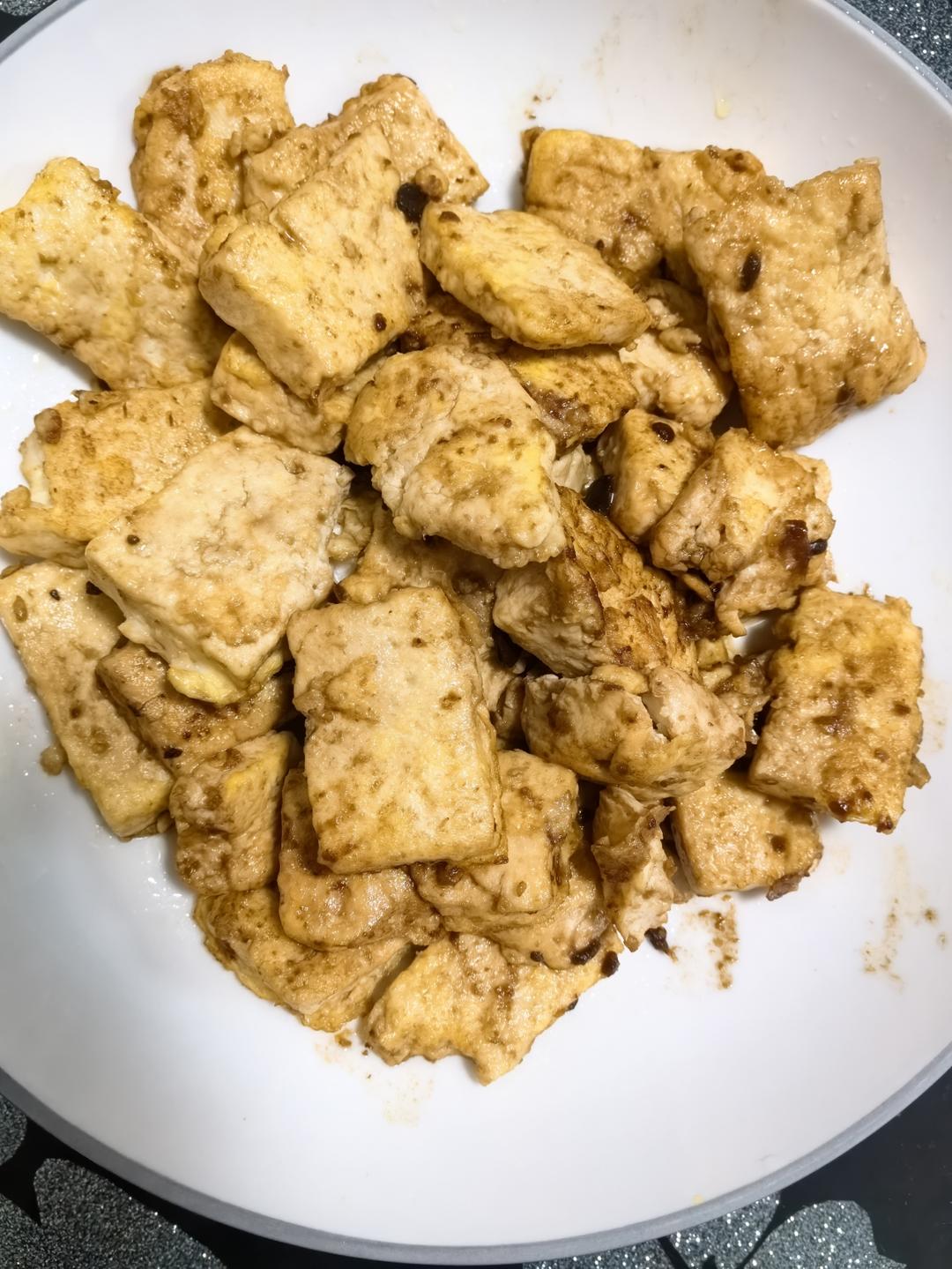 无敌好吃的香煎豆腐