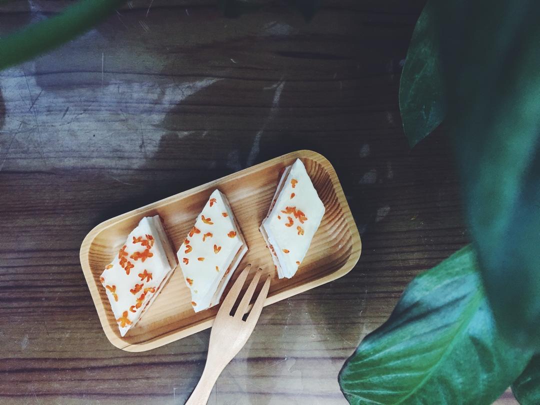 【椰汁桂花糕】