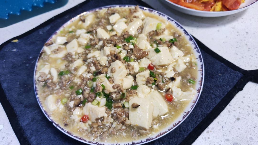 肉末嫩豆腐｜嫩滑口感爽口！这道快手菜超级下饭！！（减脂少油版）