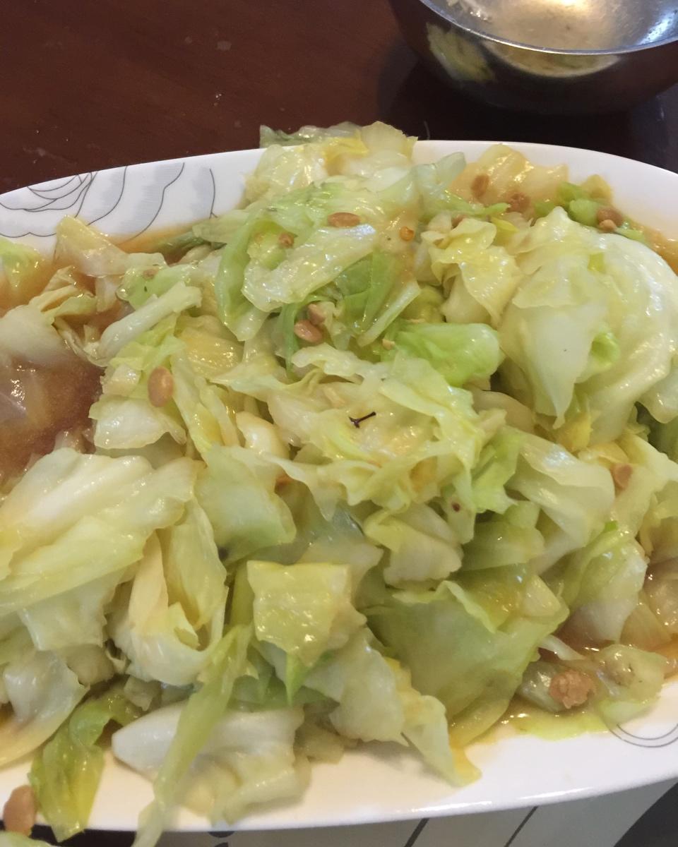 酱爆圆白菜（手撕版）