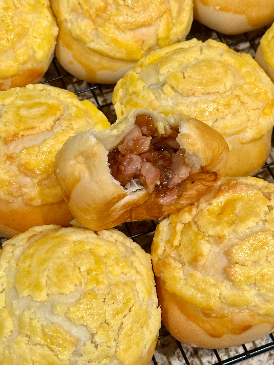 招牌酥皮叉烧包