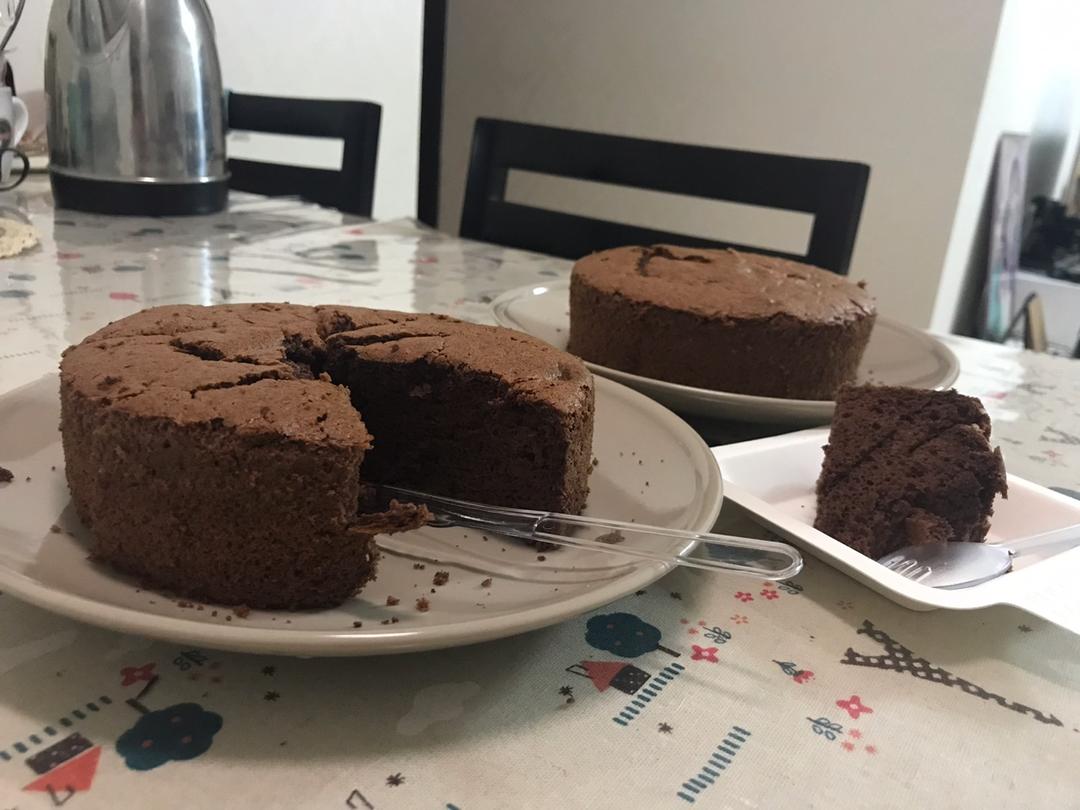 巧克力戚风蛋糕