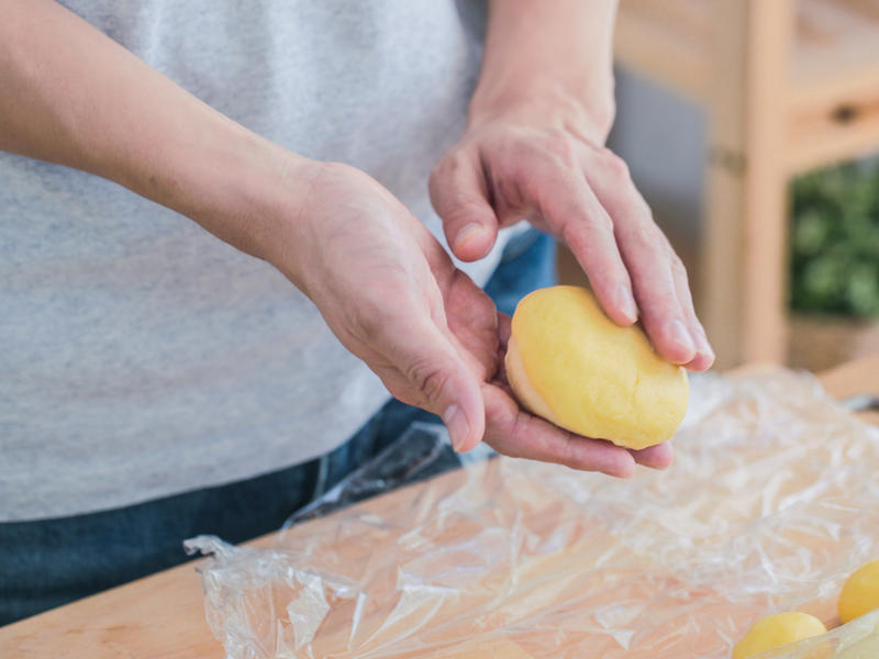 纯奶手撕吐司的做法 步骤1