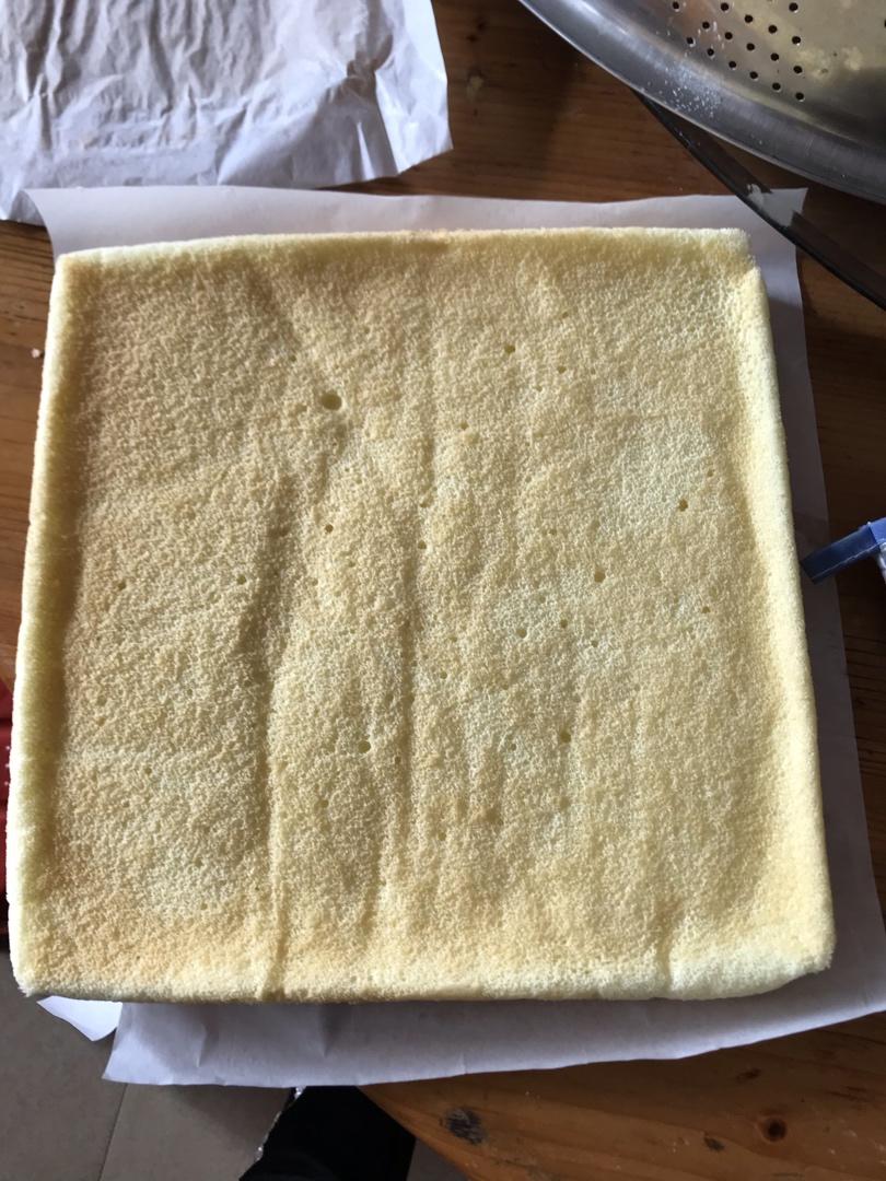 原味蛋糕卷(后蛋法)