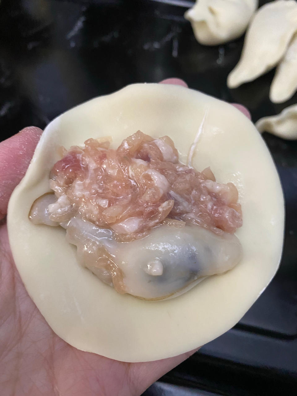 萝卜丝海蛎子饺子