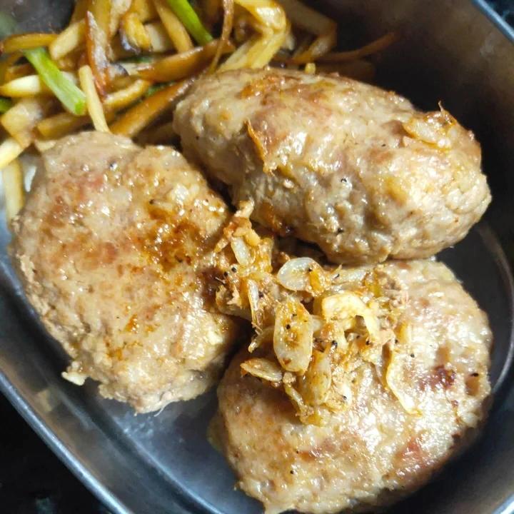 食肉兽的快乐！（生酮keto）低碳者都吃点啥-辣味/原味BBQ烧烤酱烩爆浆芝心大肉丸/低碳断糖生酮芝士丸子/狮子头/四喜丸子/糖醋丸子/焦溜丸子