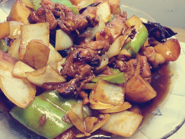 超下饭的新疆大盘鸡