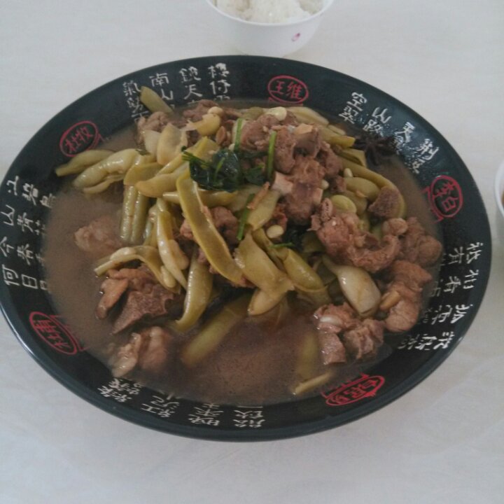 排骨炖豆角