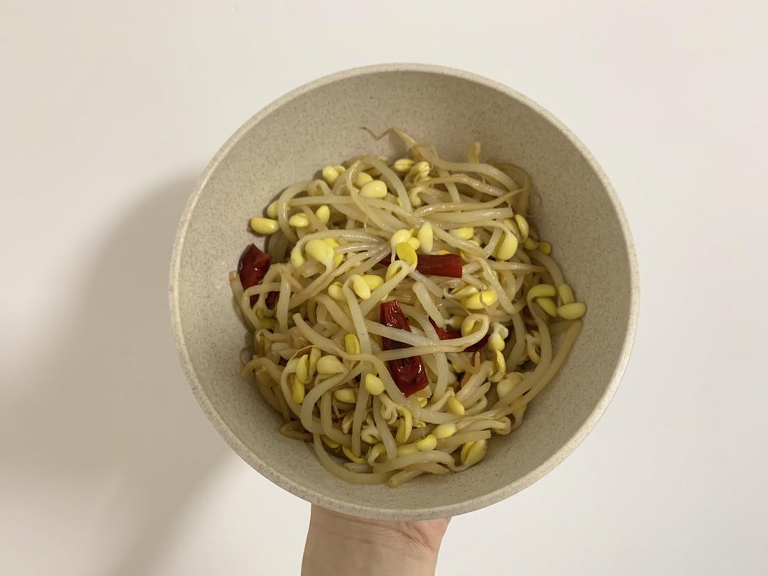超快手、爆炒爽口黄豆芽