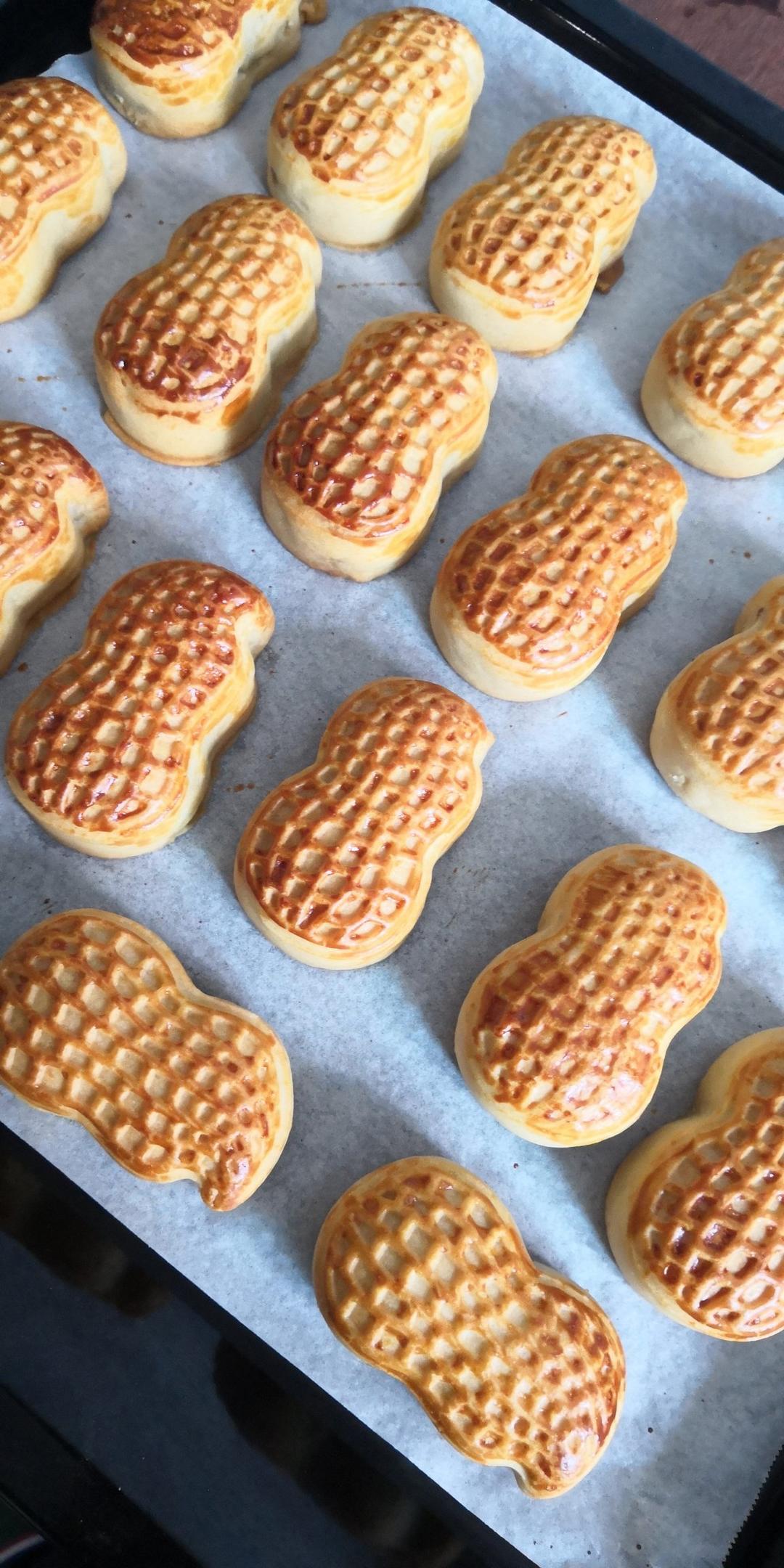好事（柿）发（花）生🥜—广式伯爵红茶花生月饼