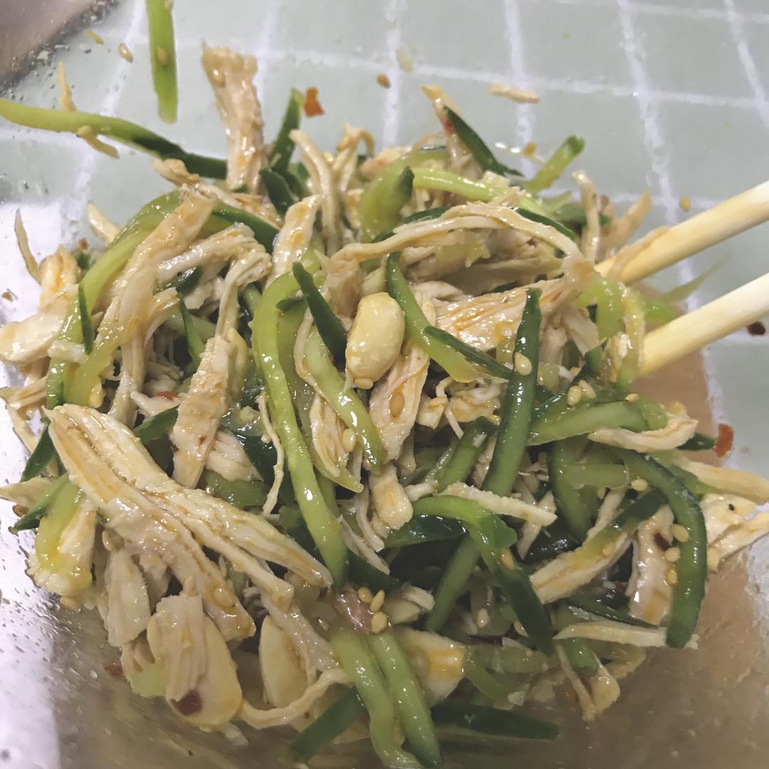 夏日专属•凉拌黄瓜鸡丝