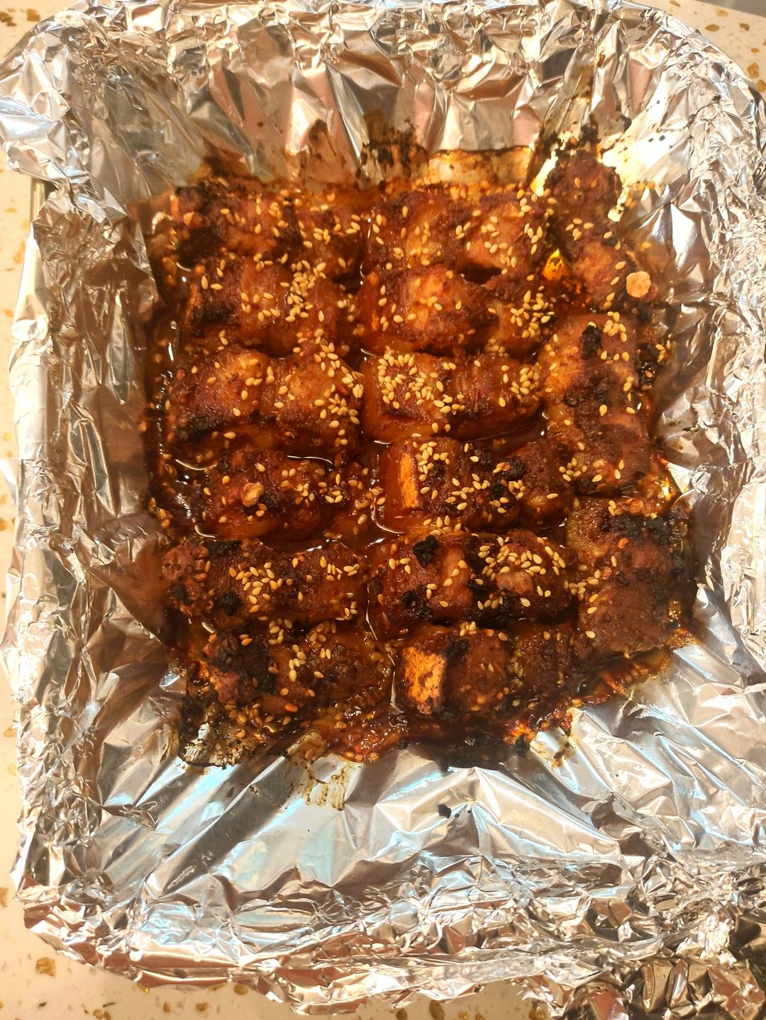 比红烧肉好吃百倍的香烤五花肉