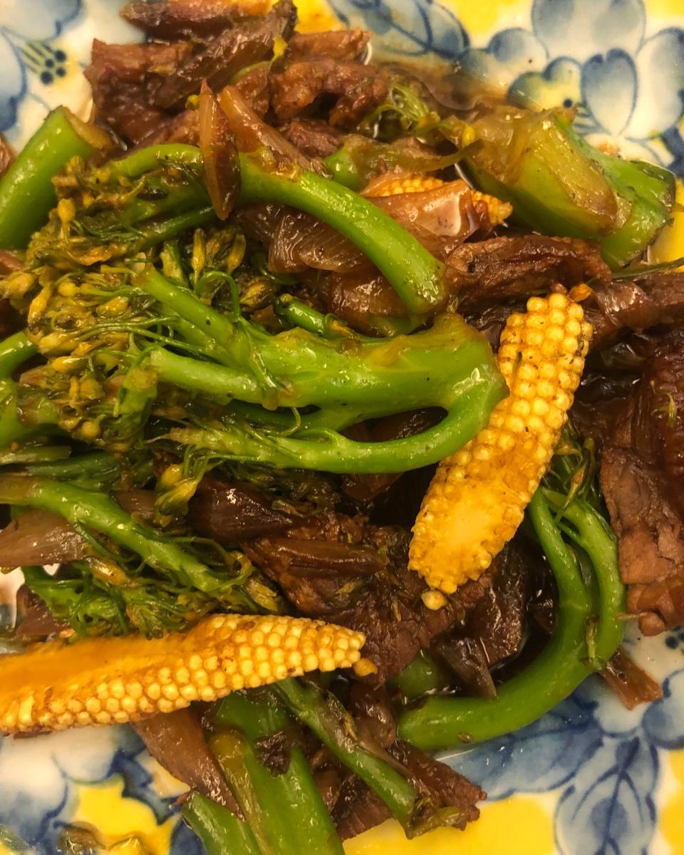 牛肉炒西兰花🥦