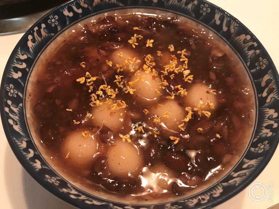 【in南京】桂花赤豆小元宵