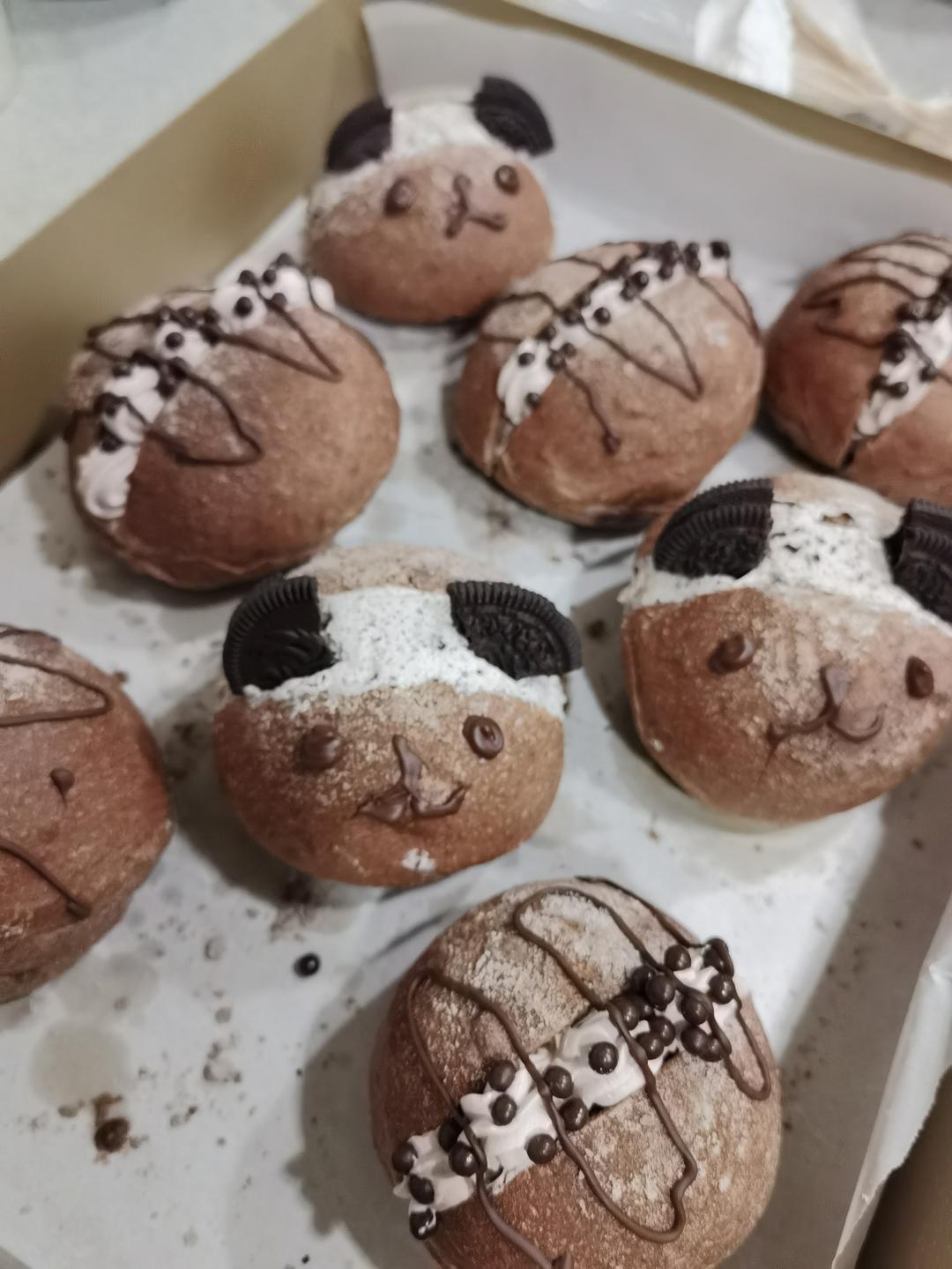 第四款：奥利奥奶油配巧克力面包/神搭配，超好吃🔥