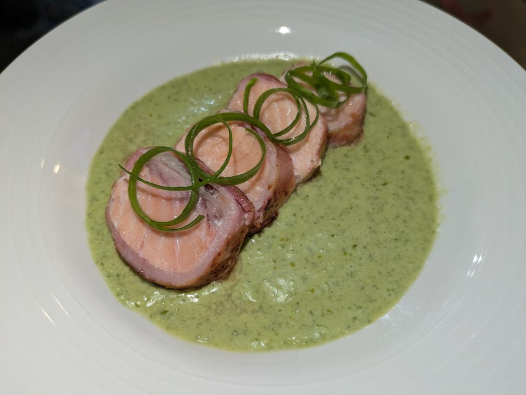 BACON WRAPPED SALMON 培根三文鱼卷