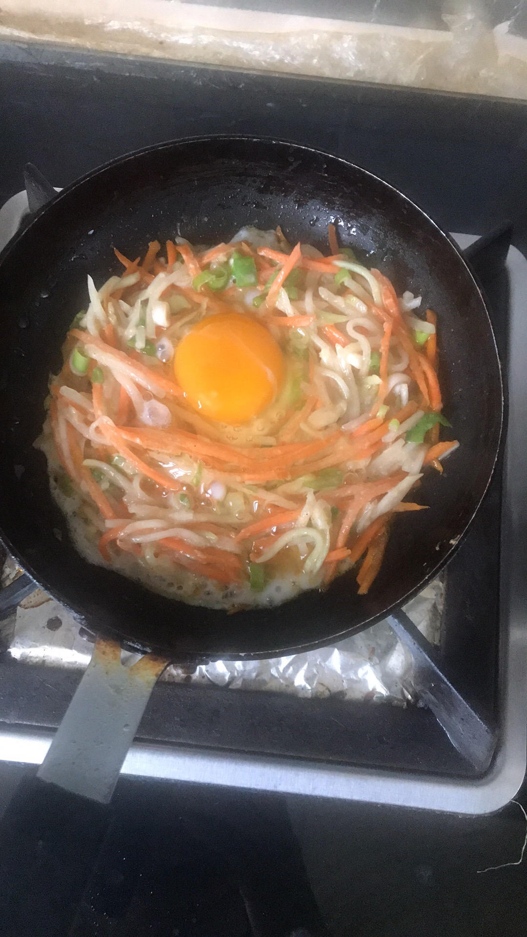 小吃糕点-蔬菜鸡蛋饼