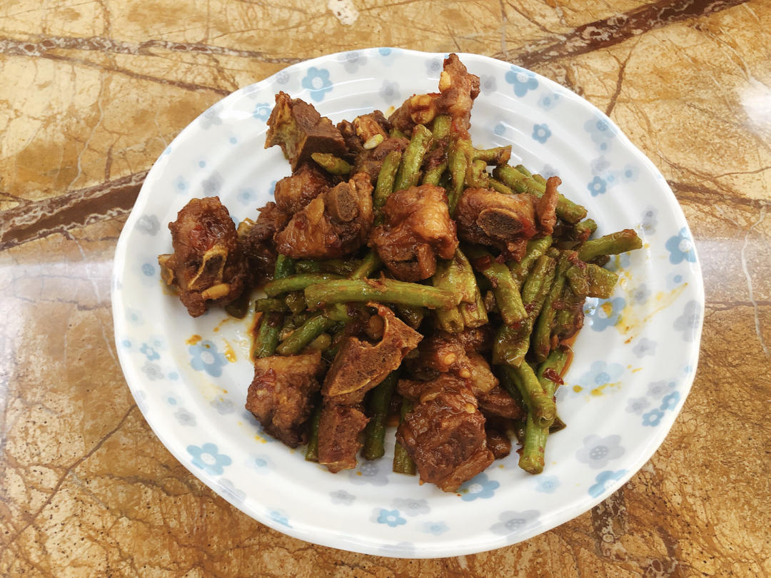 排骨炖豆角