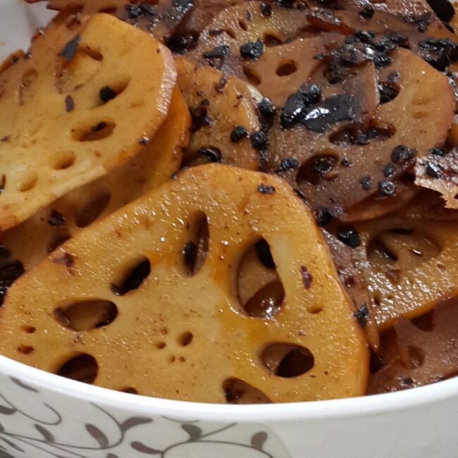 老干妈孜然莲藕