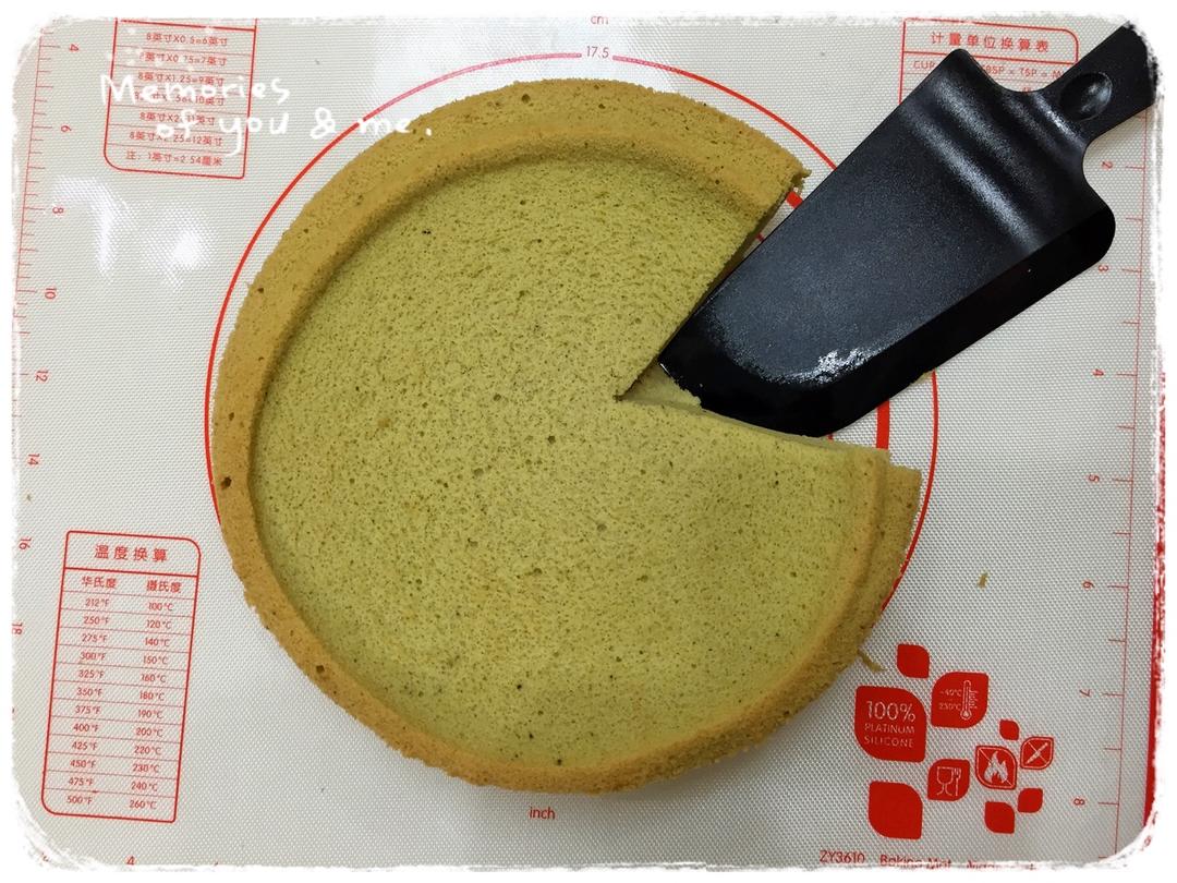 抹茶戚风蛋糕