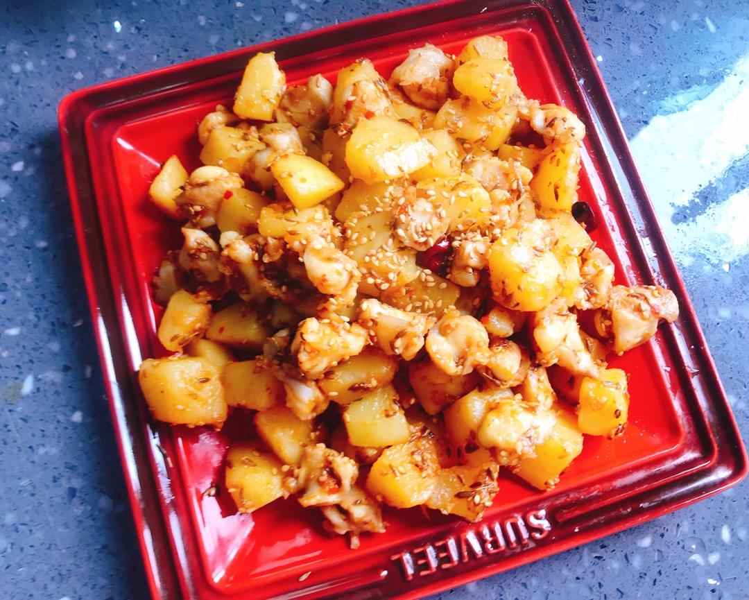 土豆鸡脆骨
(烧烤味)