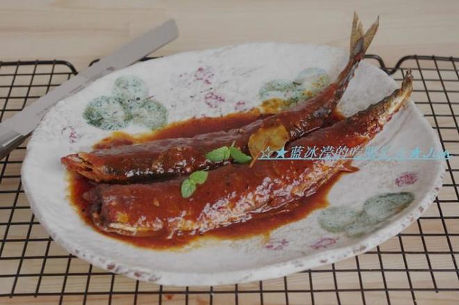 茄汁秋刀鱼的做法