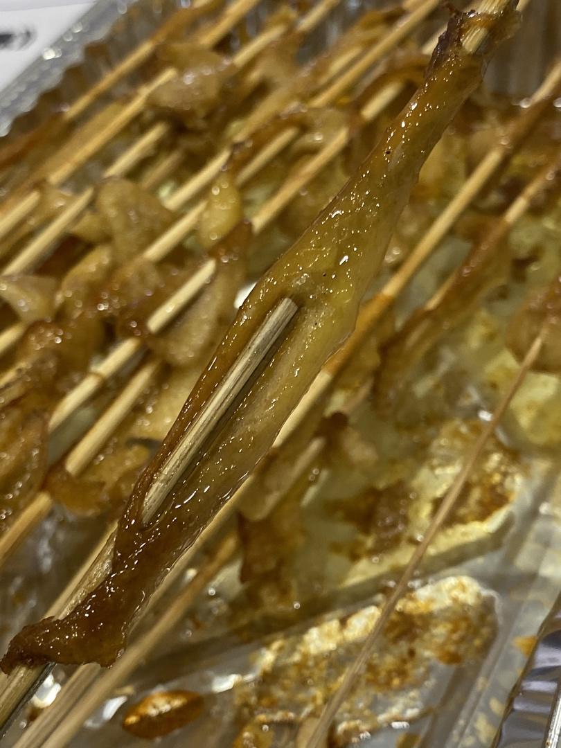 销魂烤鸡皮
