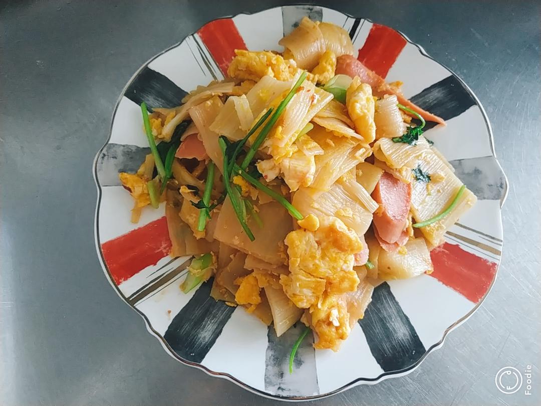 炒冷面的做法