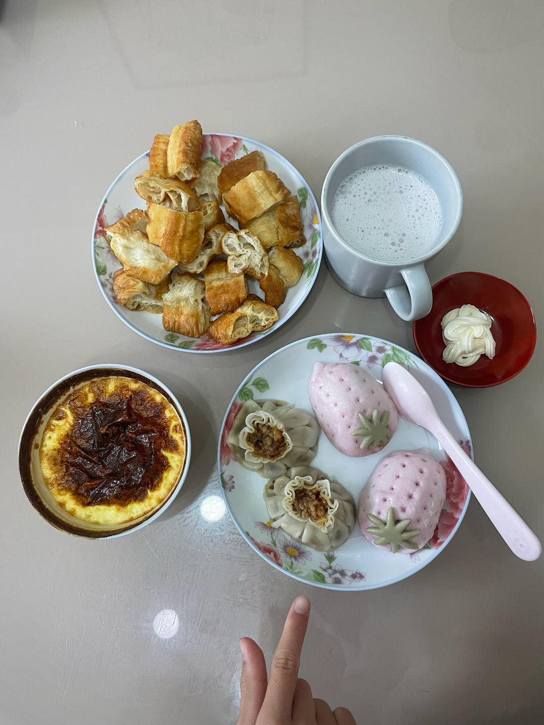 香甜丝滑的红豆沙牛乳