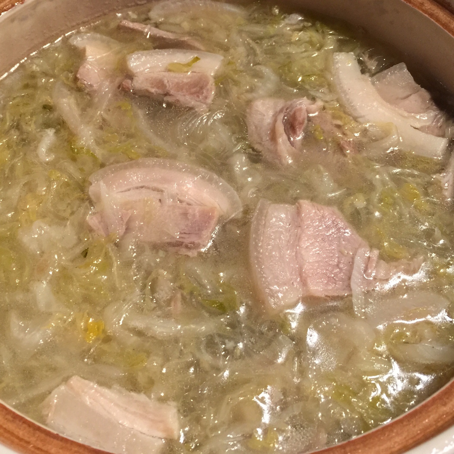 酸菜白肉