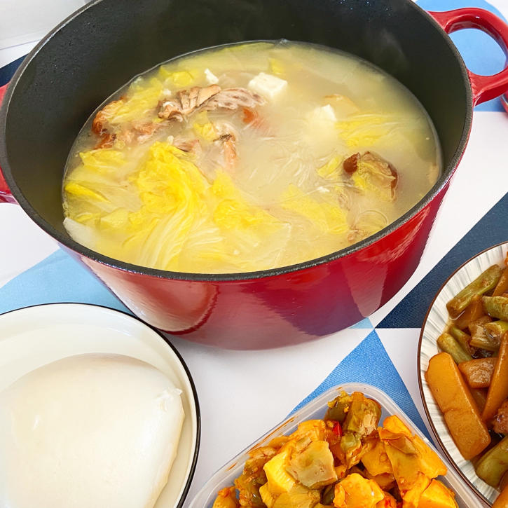 片完烤鸭 鸭架的好去处 鸭架豆腐汤
