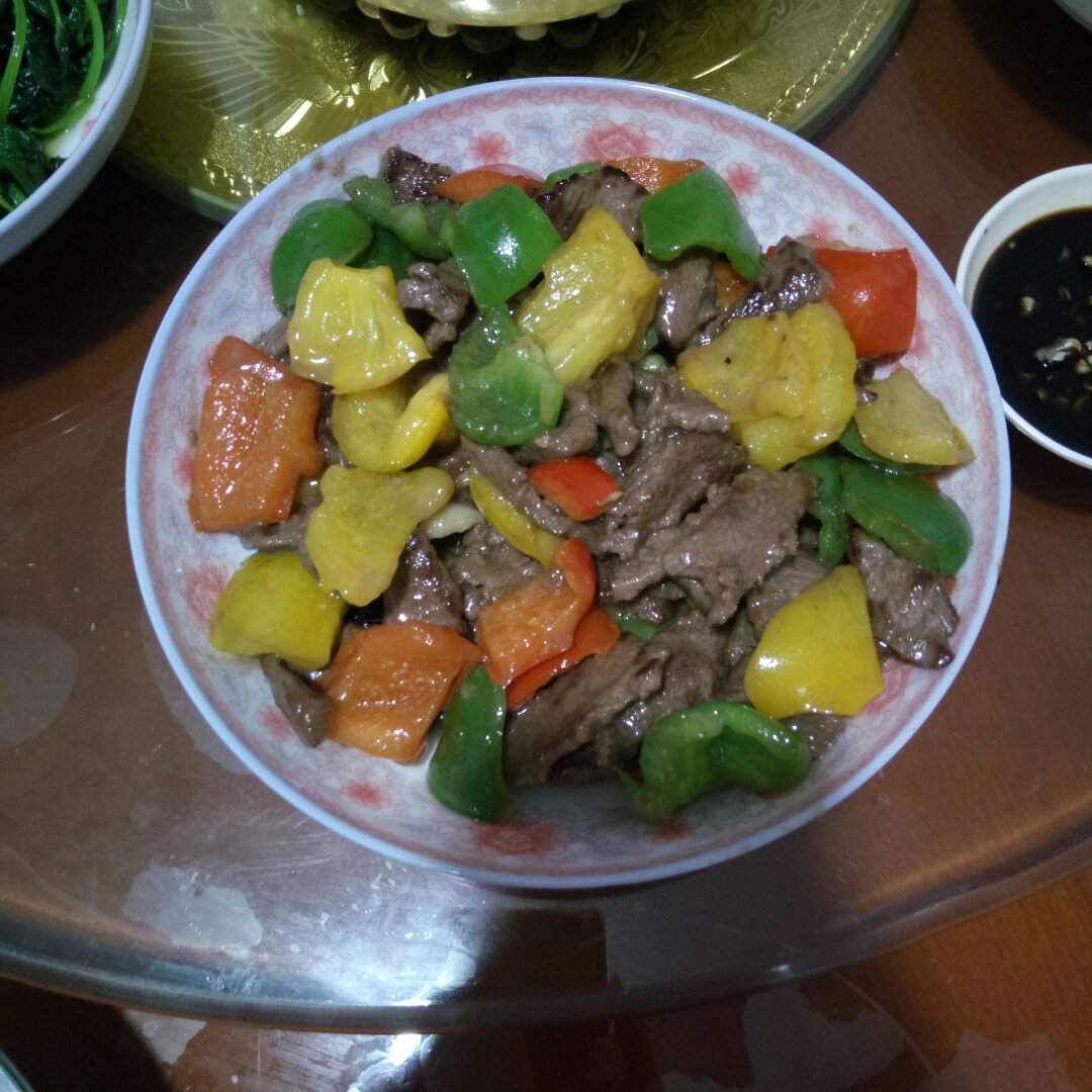 青椒牛肉