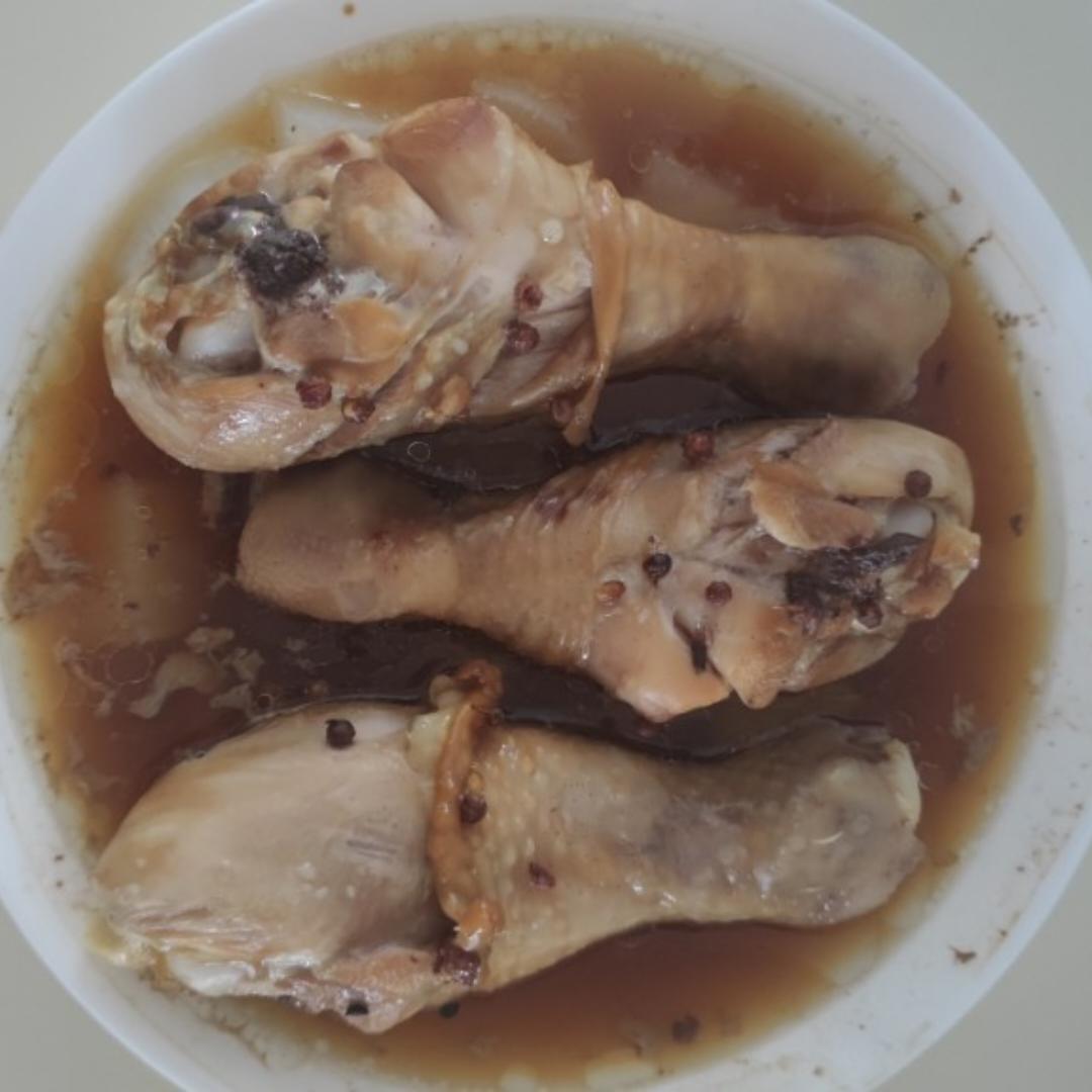 无油版巨嫩无比的椒盐蒸鸡腿🍗