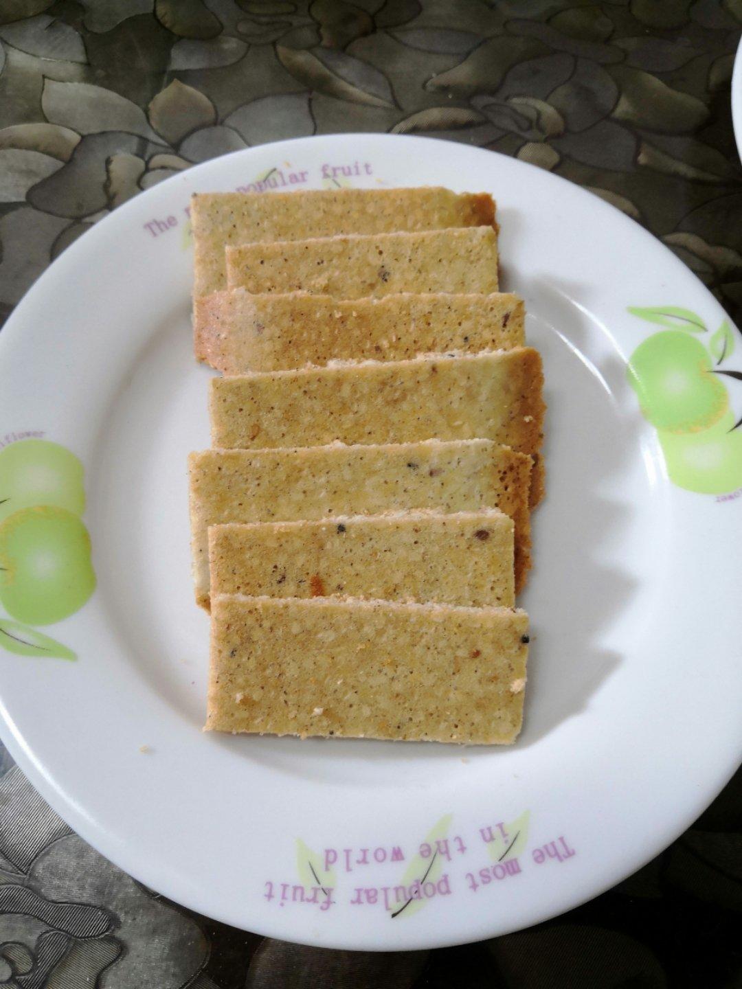 芝麻薄脆饼干，一步操作，超级简单