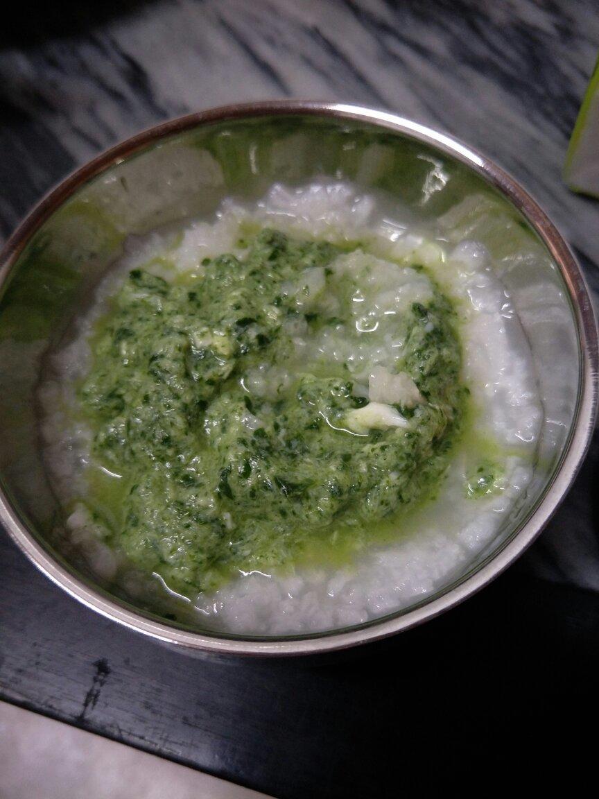 【偏离辅食系列】菠菜鱼肉粥