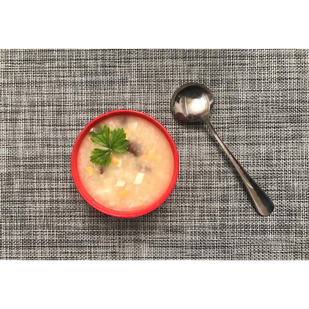 牛肉咸蛋黄粥（快手粥）