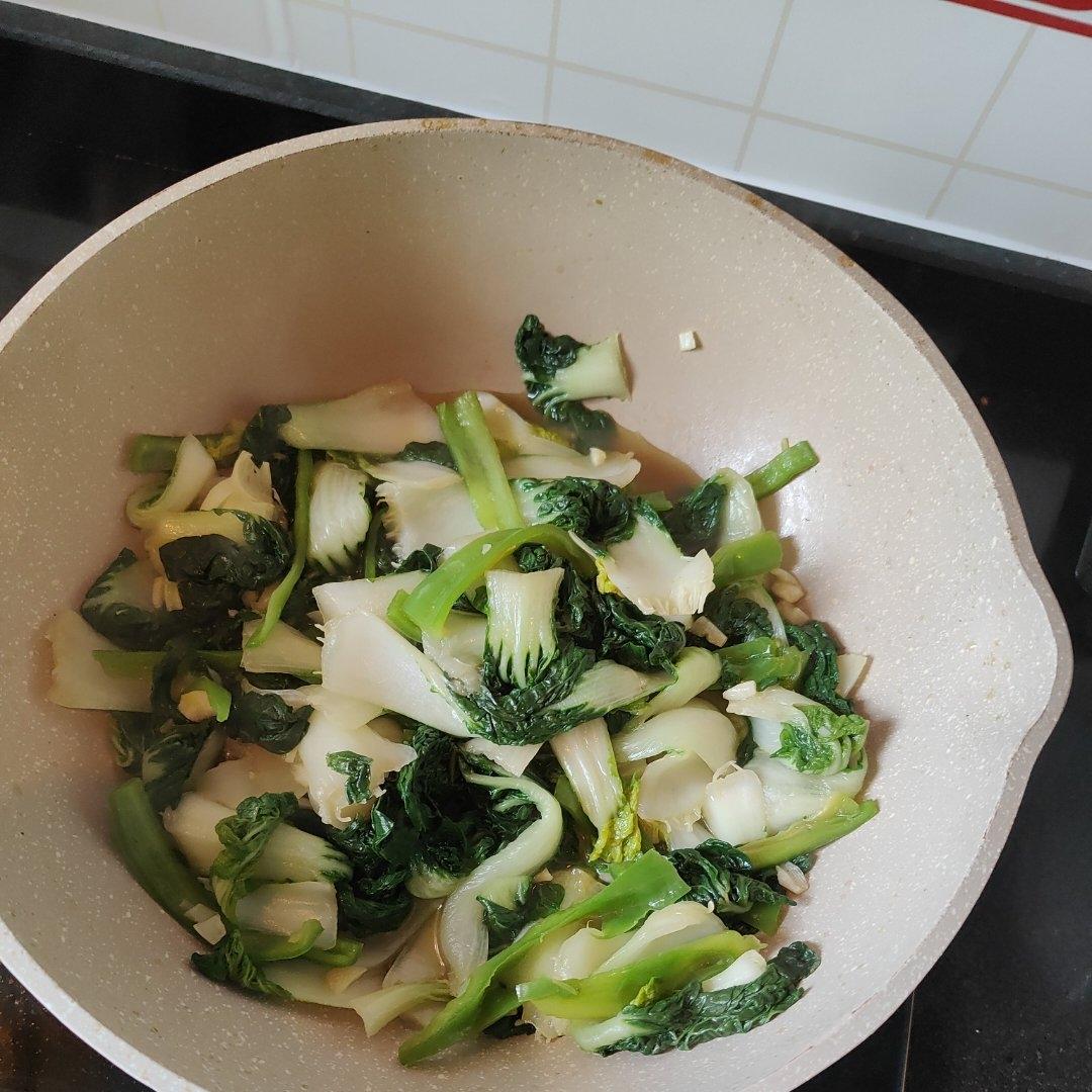 清炒鸡毛菜 清炒各种绿色
