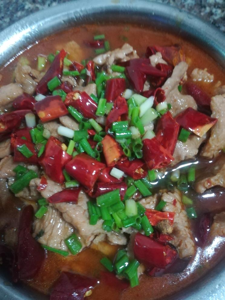 滑口肉片的做法