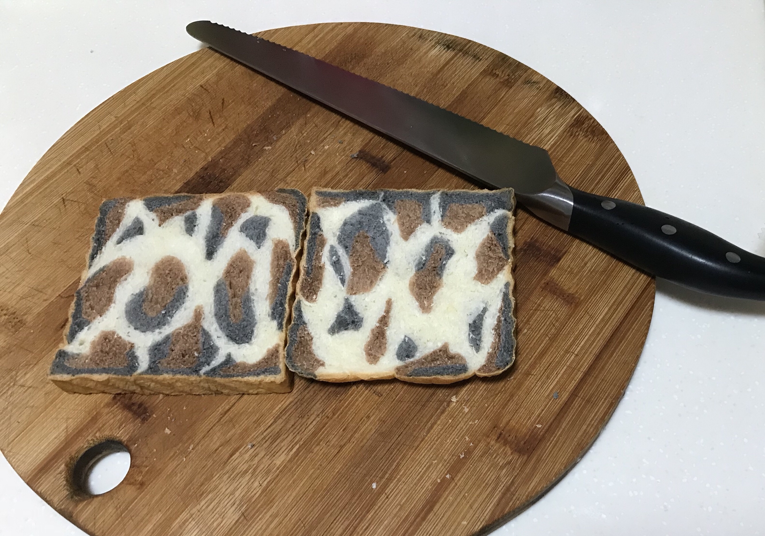 豹纹面包