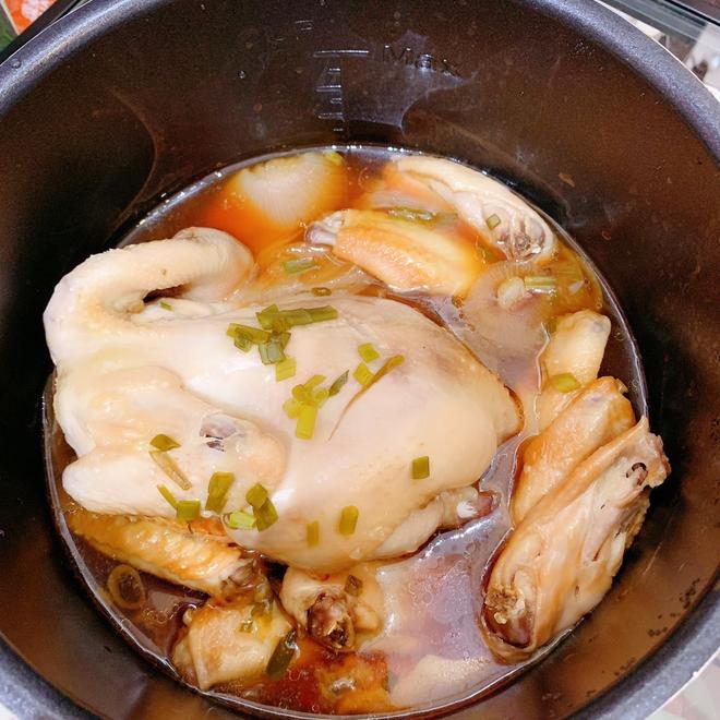 高压锅蒸鸡（超级美味，最棒的宵夜）的做法