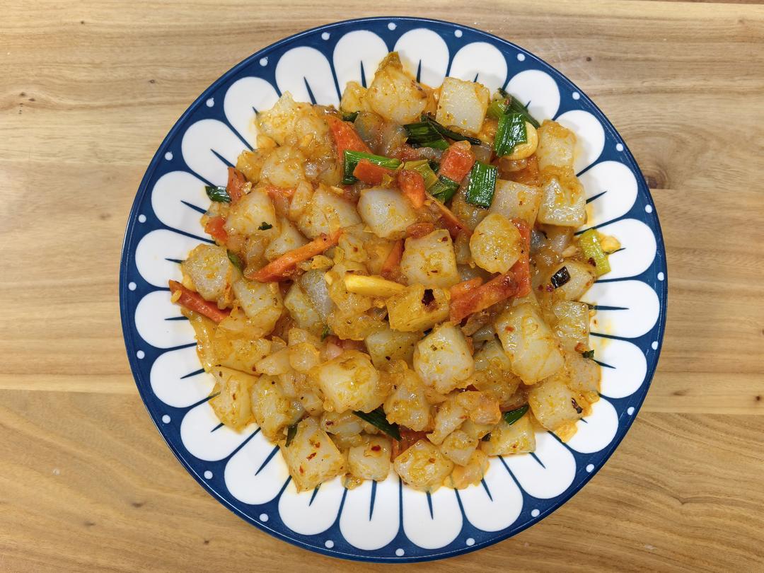 炒凉粉