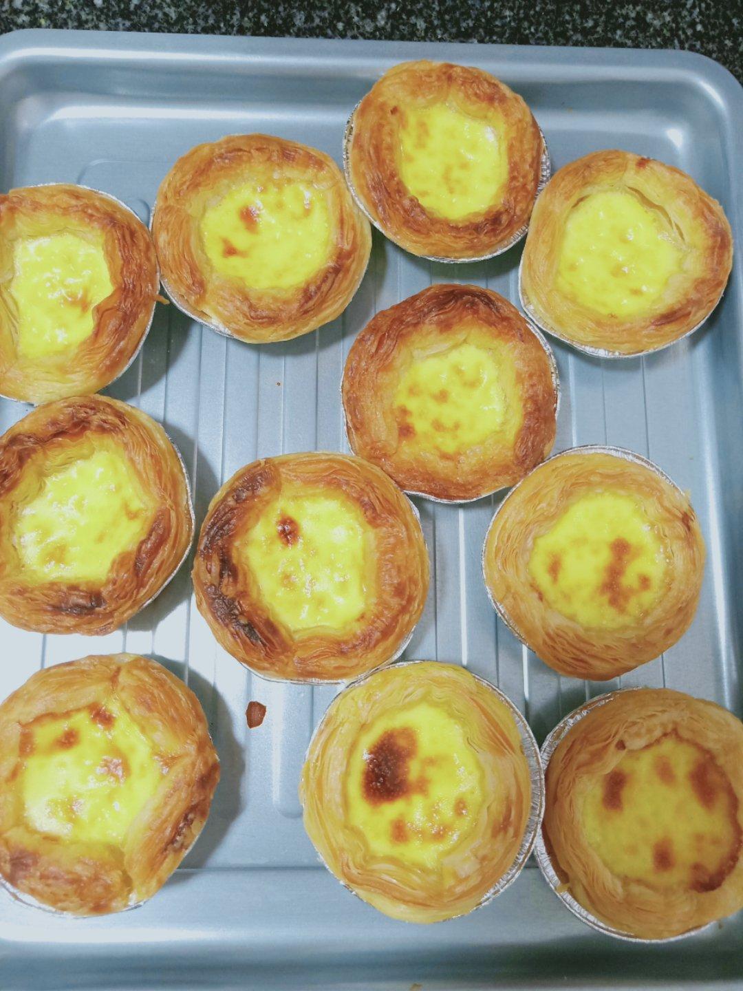 简易家庭蛋挞（无淡奶油）