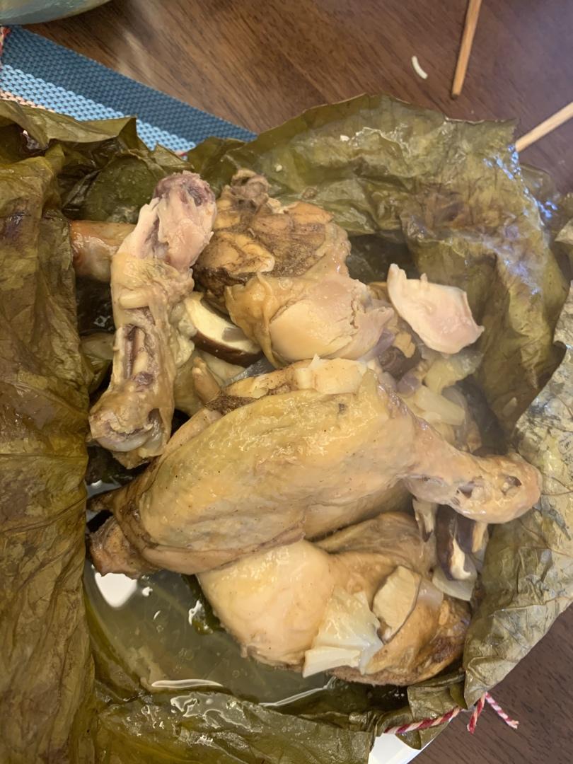 香气四溢的烤箱版叫花鸡